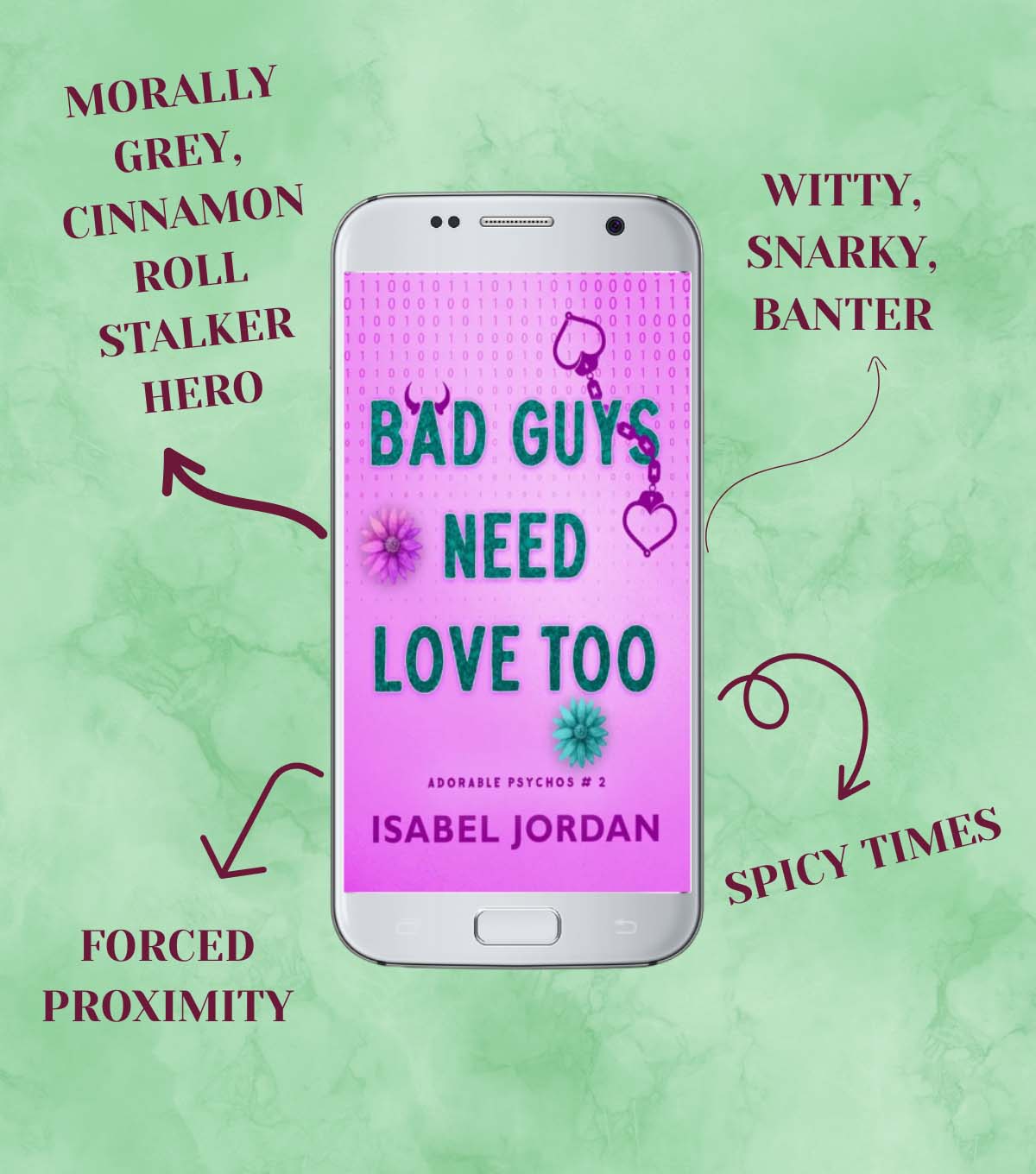 Bad Guys Need Love Too (Adorable Psychos Book 2) Paperback