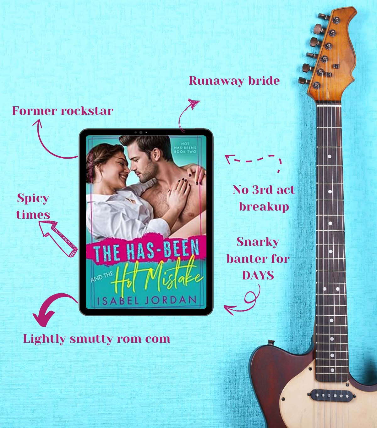 The Has-Been and the Hot Mistake (Hot Has-Beens Book 2)