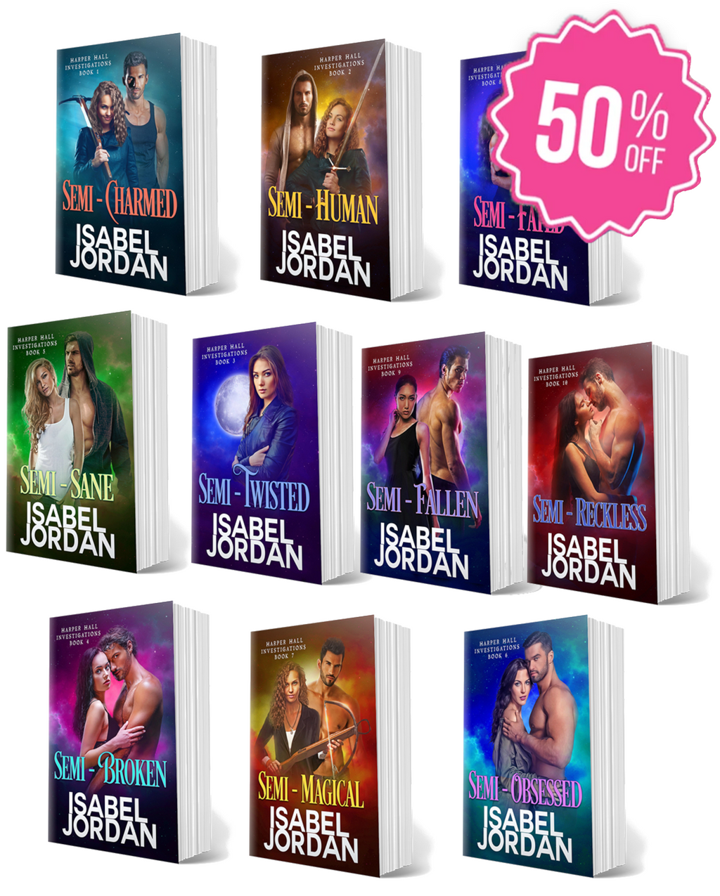 Harper Hall Signed “Vintage” Paperback Bundle