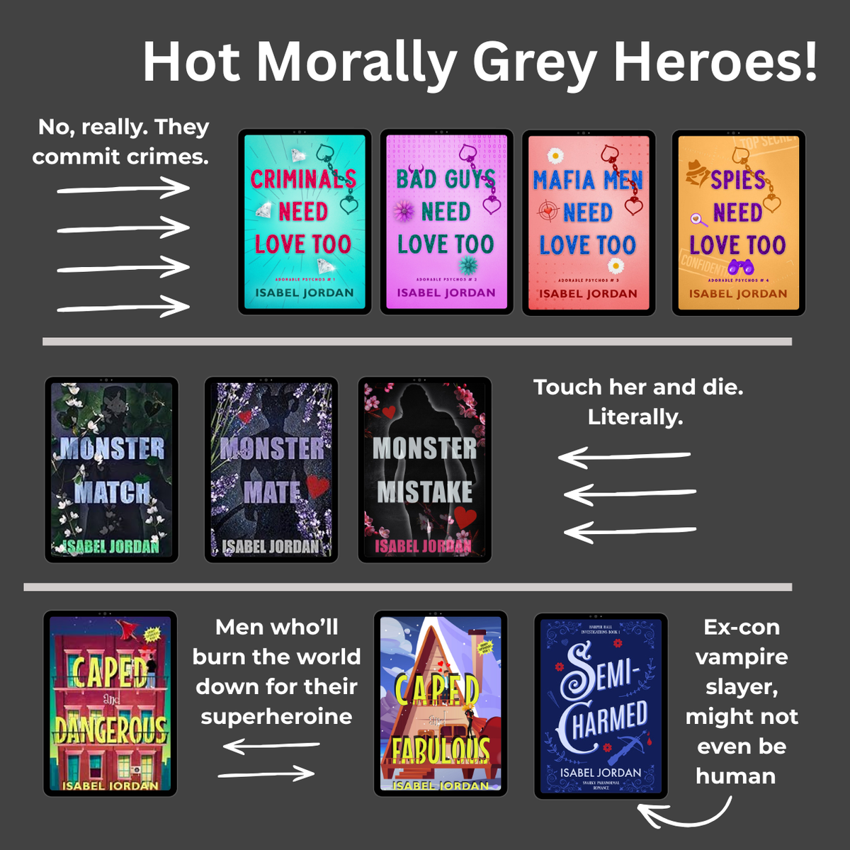 Hot Morally Grey Heroes