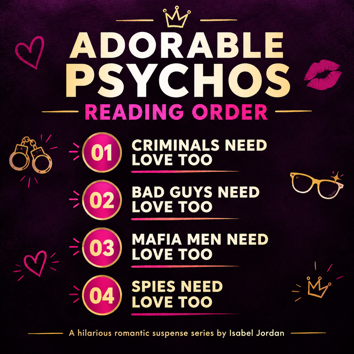 Adorable Psychos Series Bundle