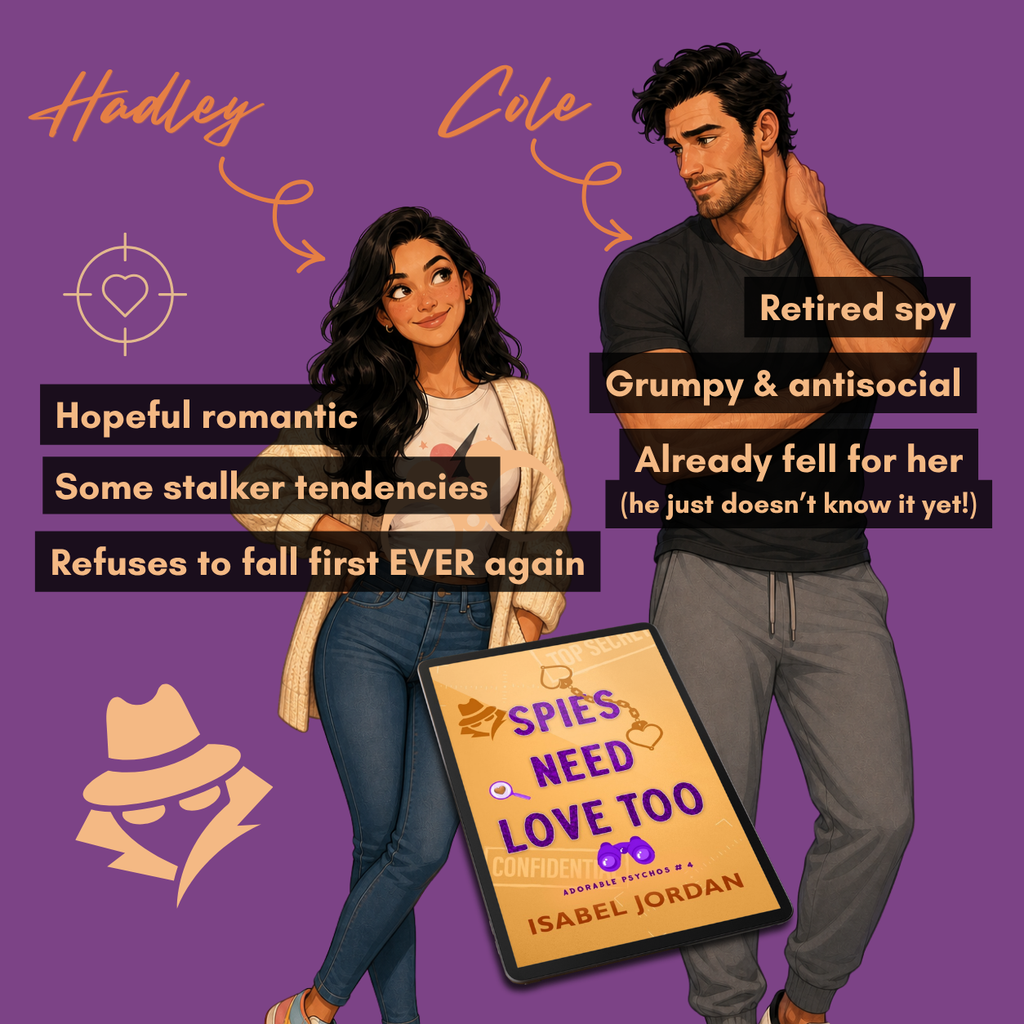 Spies Need Love Too eBook (Adorable Psychos Book 4) Preorder